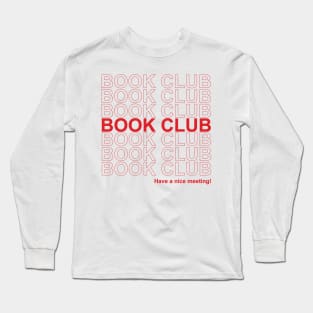 Book Club Long Sleeve T-Shirt